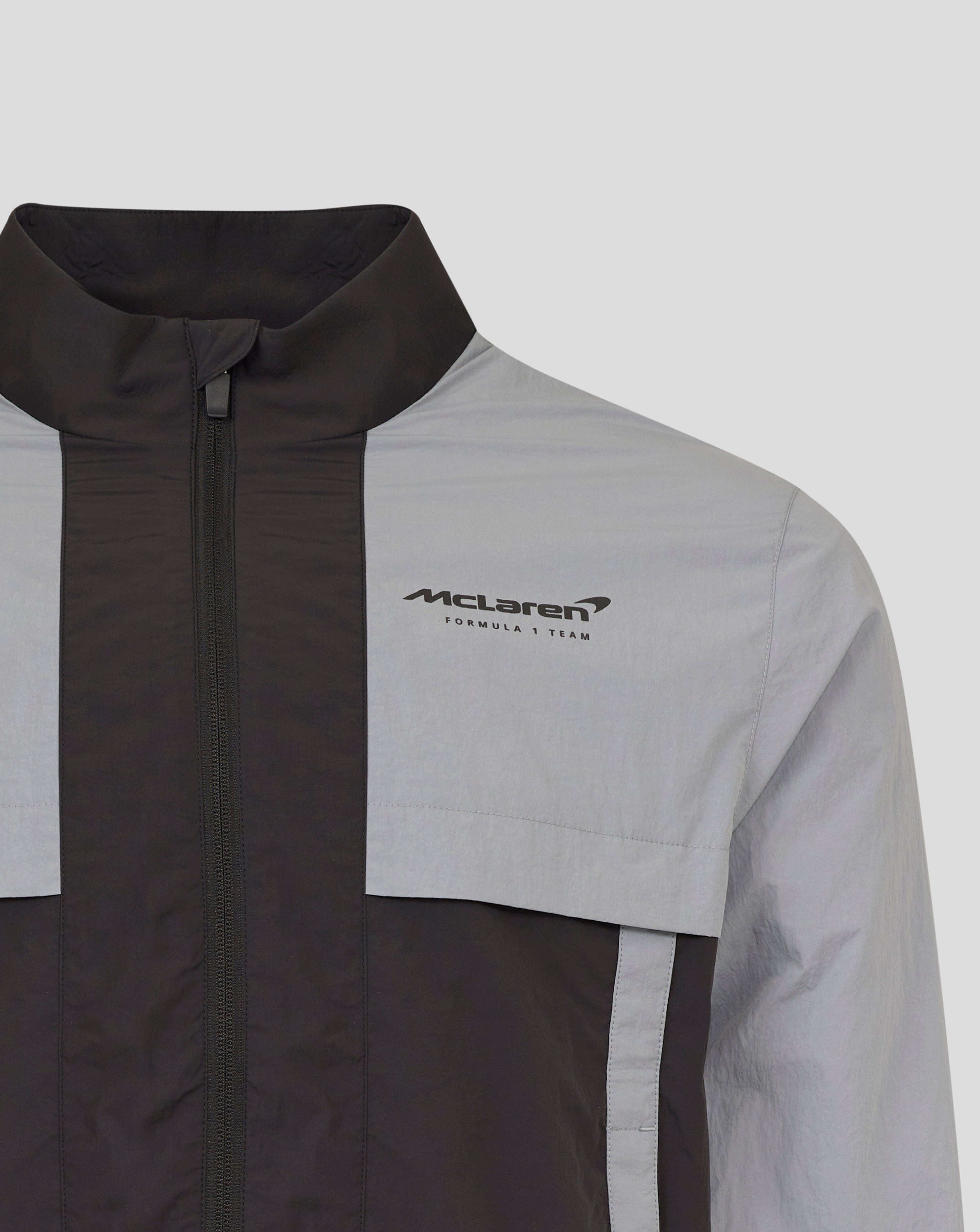 McLaren F1 Night Race Nylon Bomber Jacket - Gray