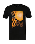 McLaren F1 Oscar Piastri Team Track T-Shirt - Caviar Black McLaren-Castore