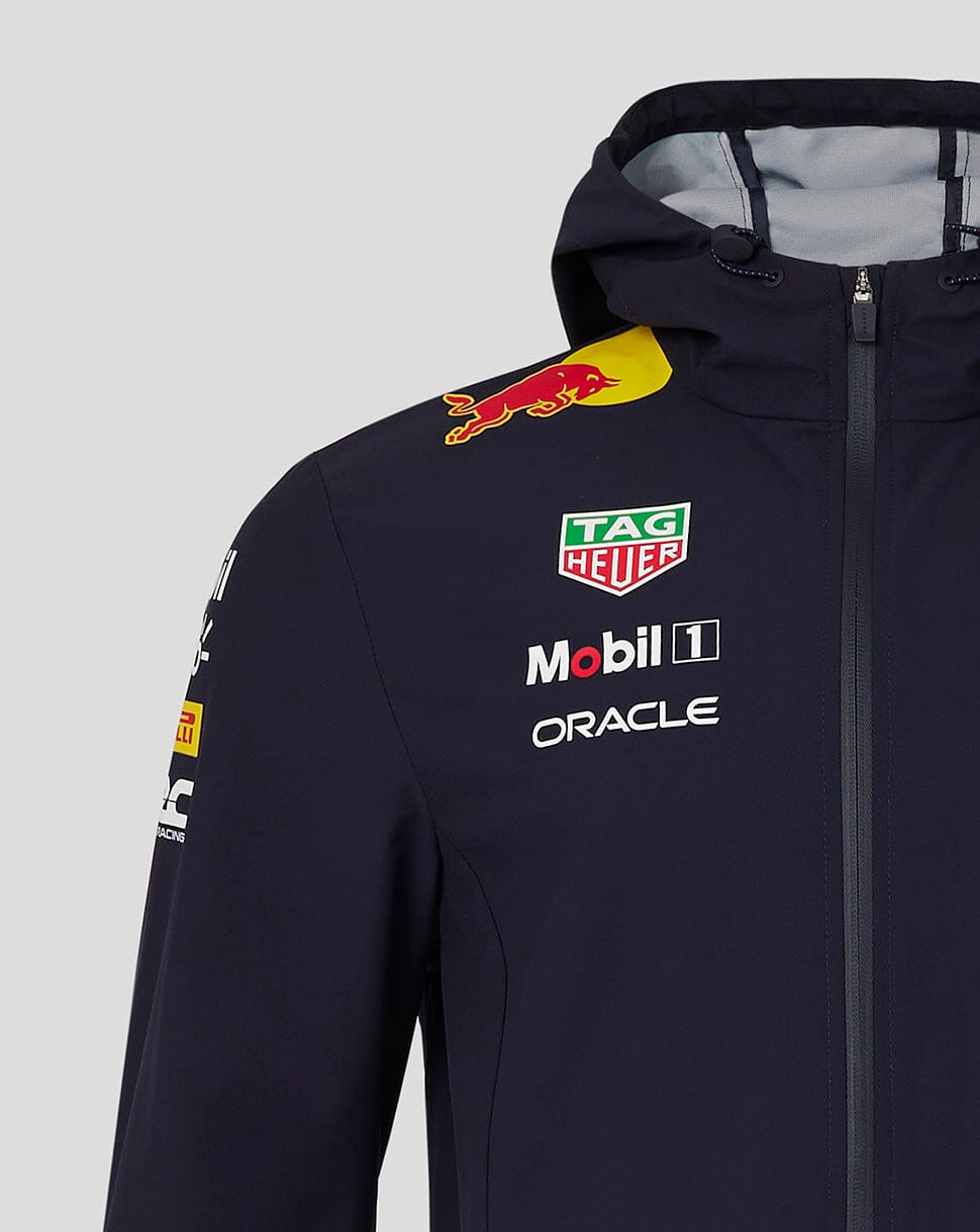 Red Bull Racing F1 Team Rain Jacket- Navy