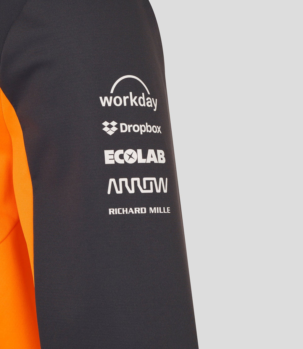 McLaren F1 2025 Team Softshell Jacket - Papaya