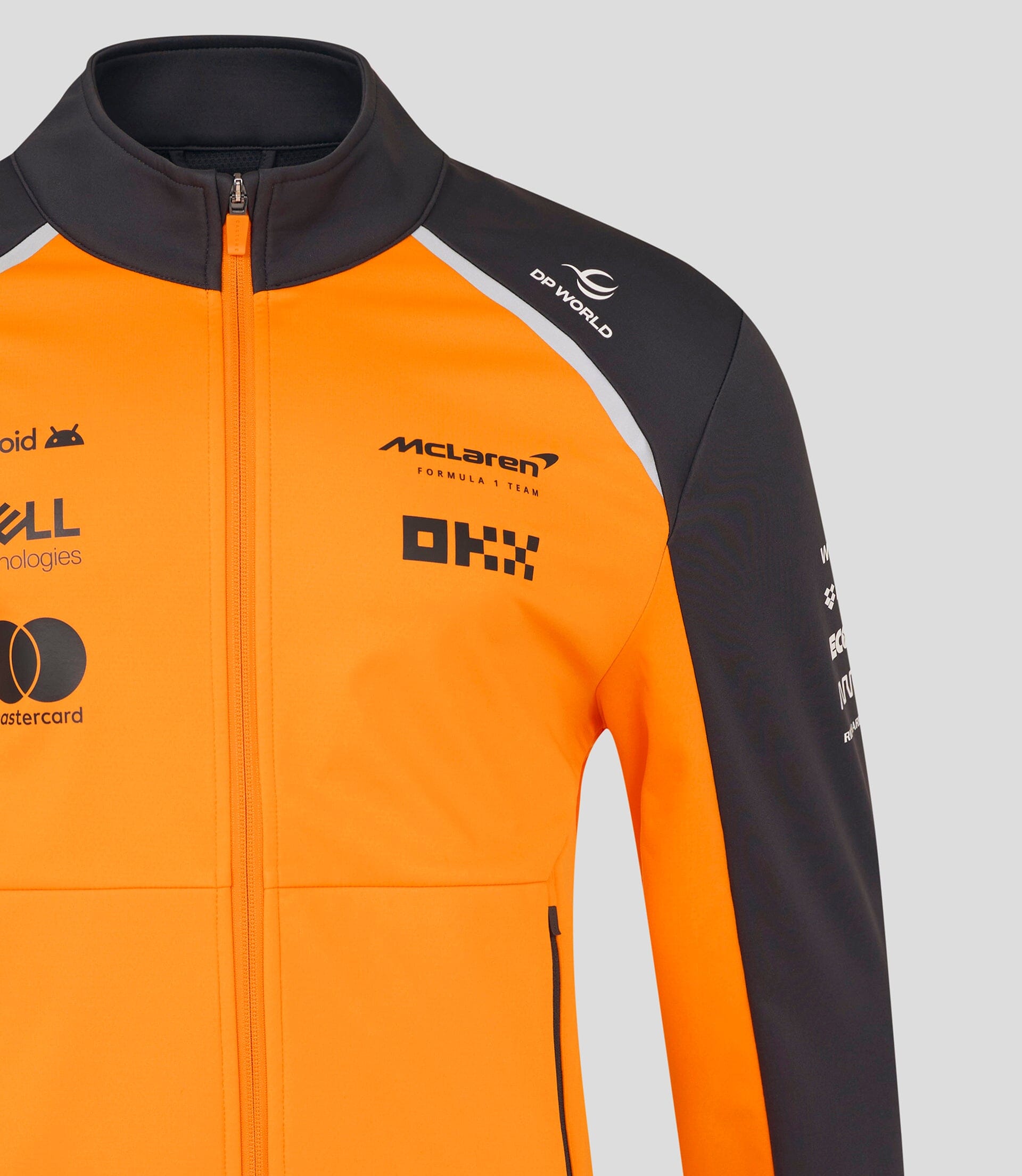 McLaren F1 2025 Team Softshell Jacket - Papaya