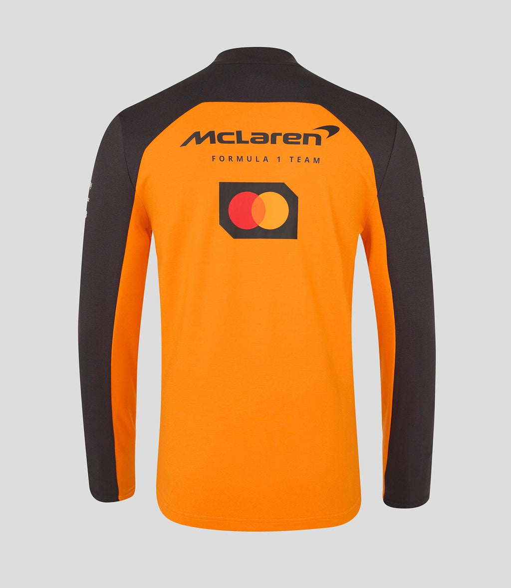 McLaren F1 2025 Team 1/4 Zip Mid Layer - Papaya