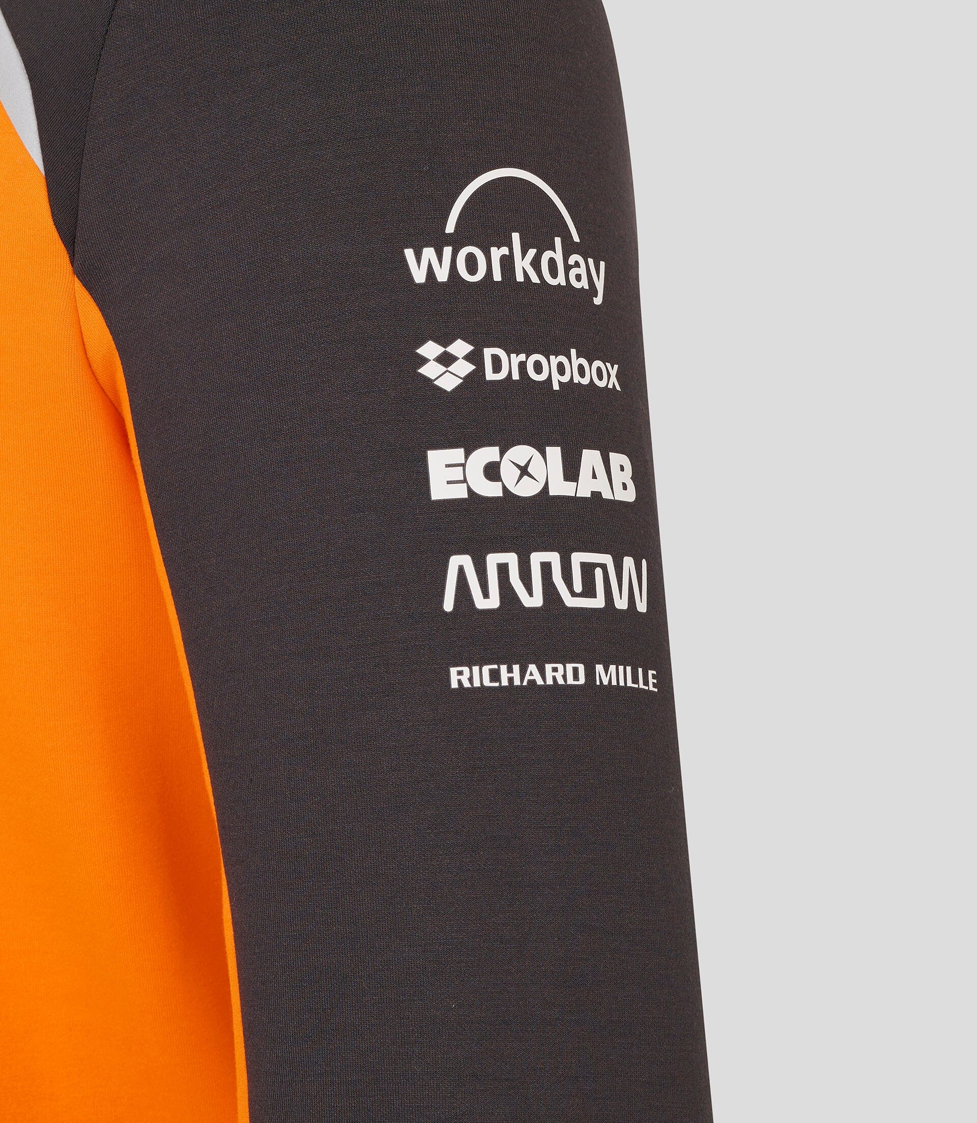 McLaren F1 2025 Team 1/4 Zip Mid Layer - Papaya