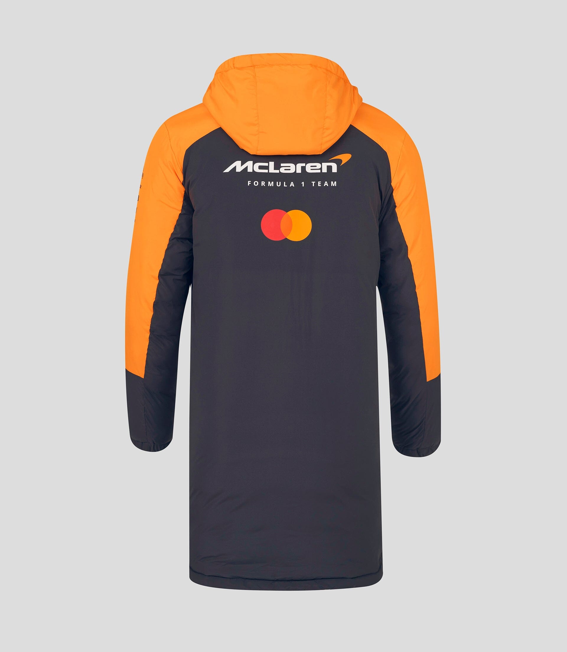 McLaren F1 2025 Team Longline Padded Jacket - Phantom