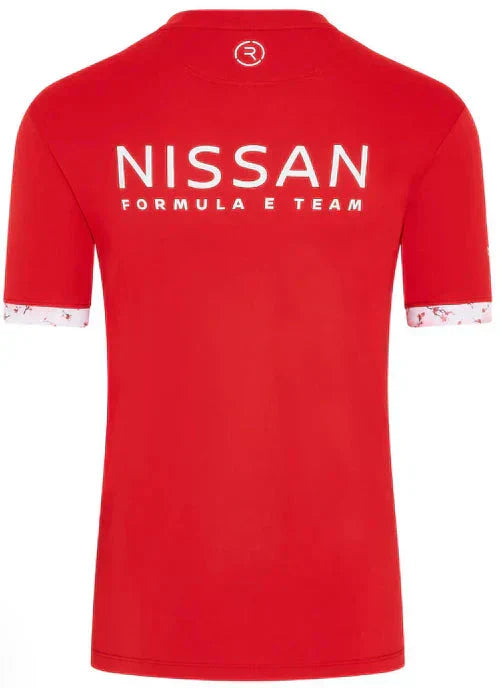 Nissan Formula E S12 x Reflo Men's Replica T-Shirt - Red Nissan Formula E