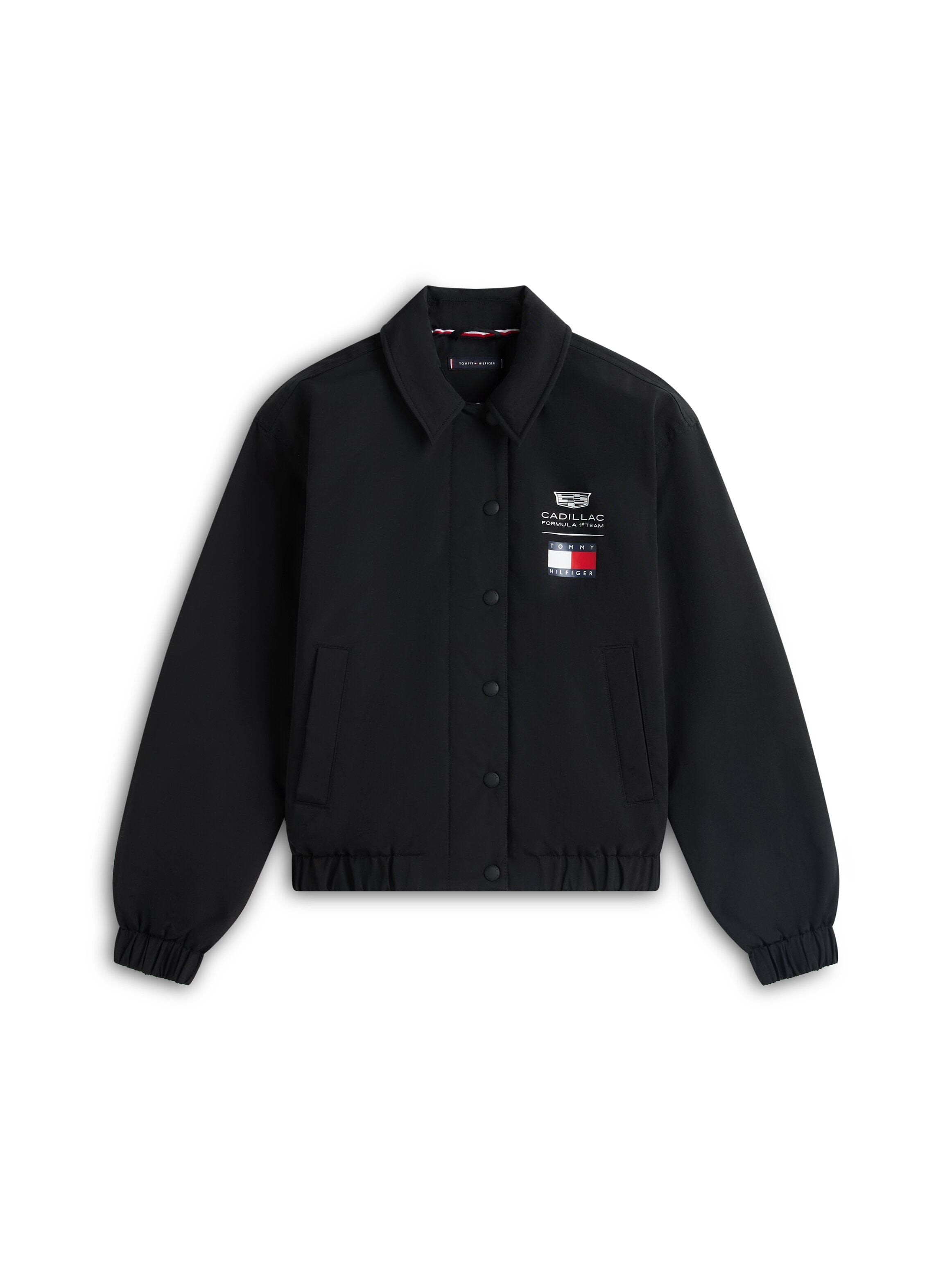 Cadillac F1 Racing Women's Logo Coach Jacket - Black