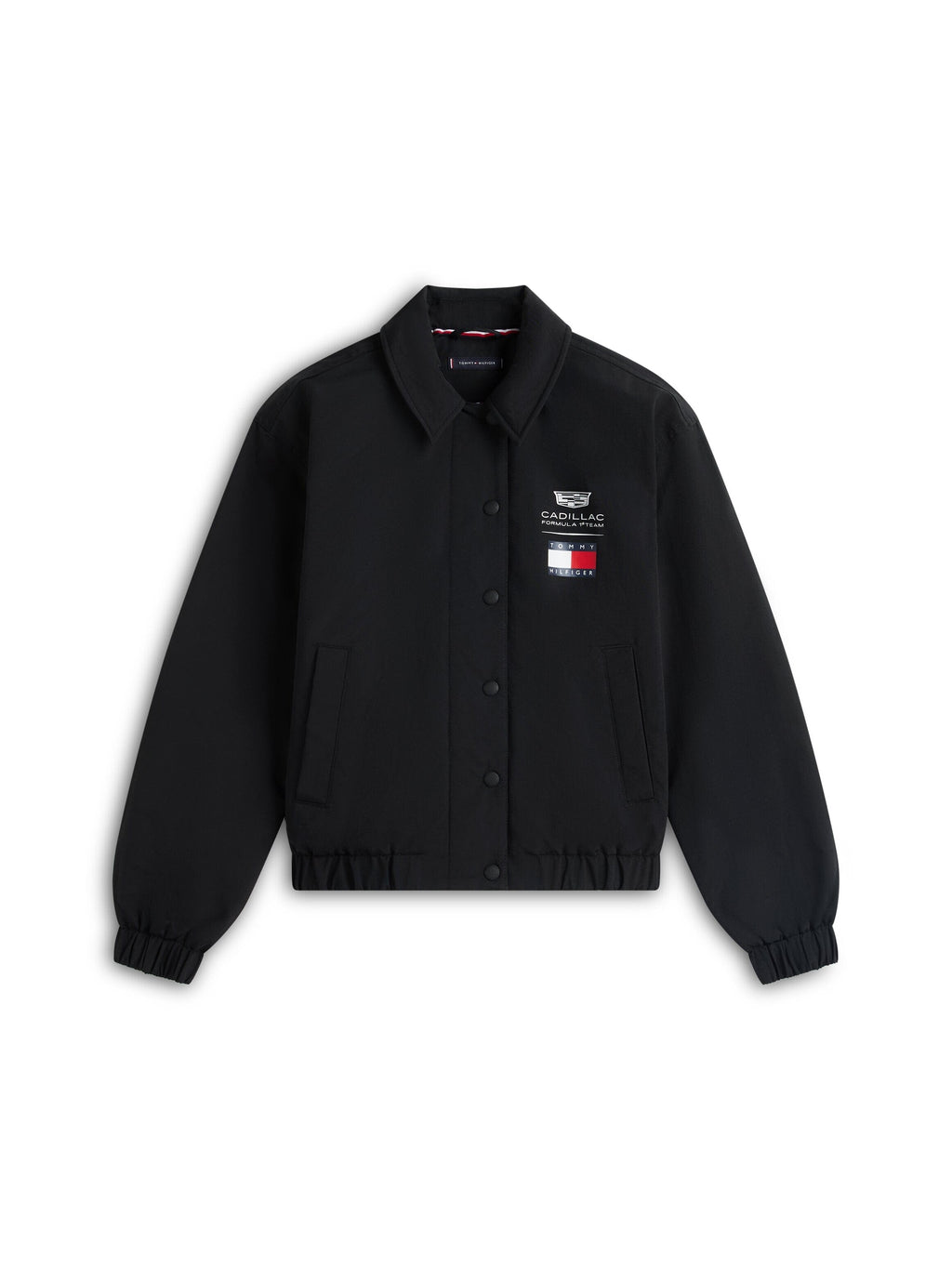 Cadillac F1 Racing Women's Logo Coach Jacket - Black