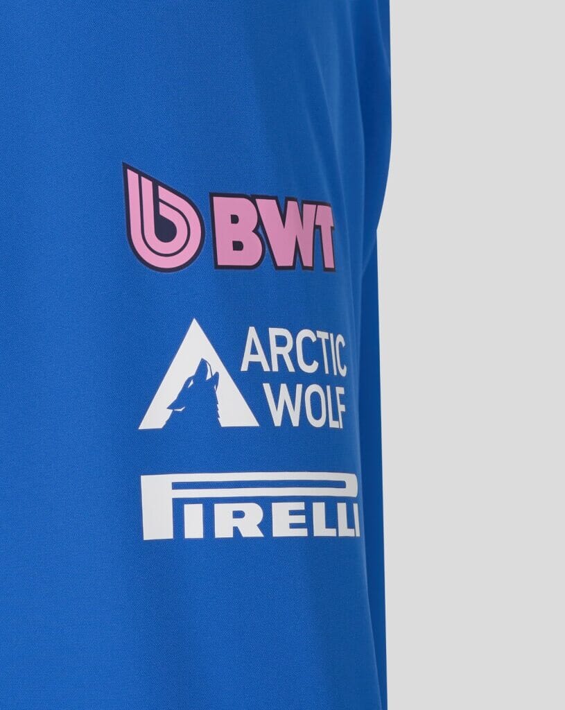 Alpine Racing F1 2026 Team Rain Jacket - Lapis Blue