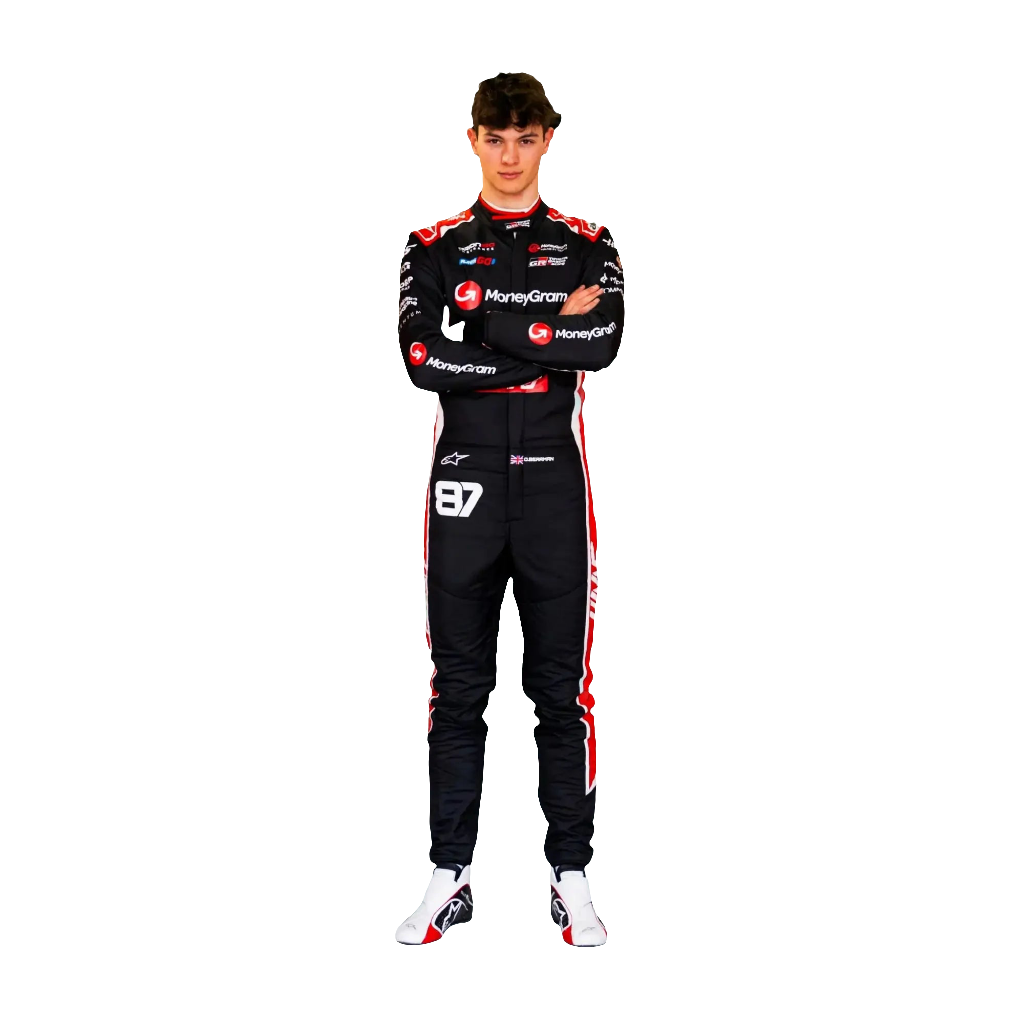 2025 Esteban Ocon & Oliver Bearman Haas F1 Team Replica Racing Suit Endless Racegear