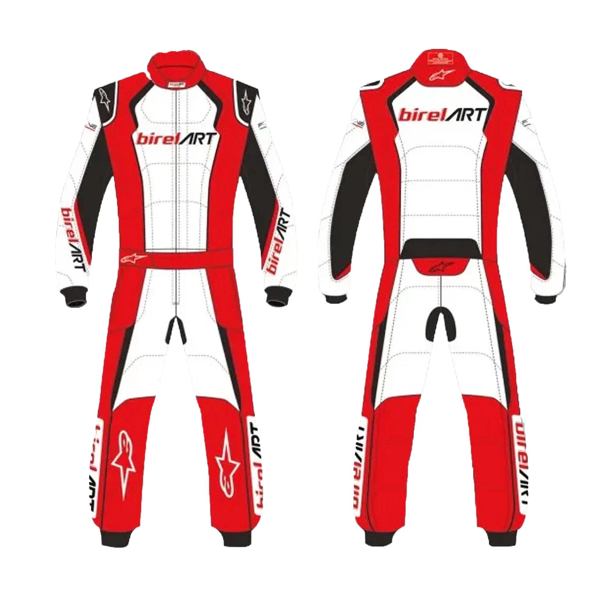 2019 Birel ART Go-Kart Race Suit Progression Race Wears
