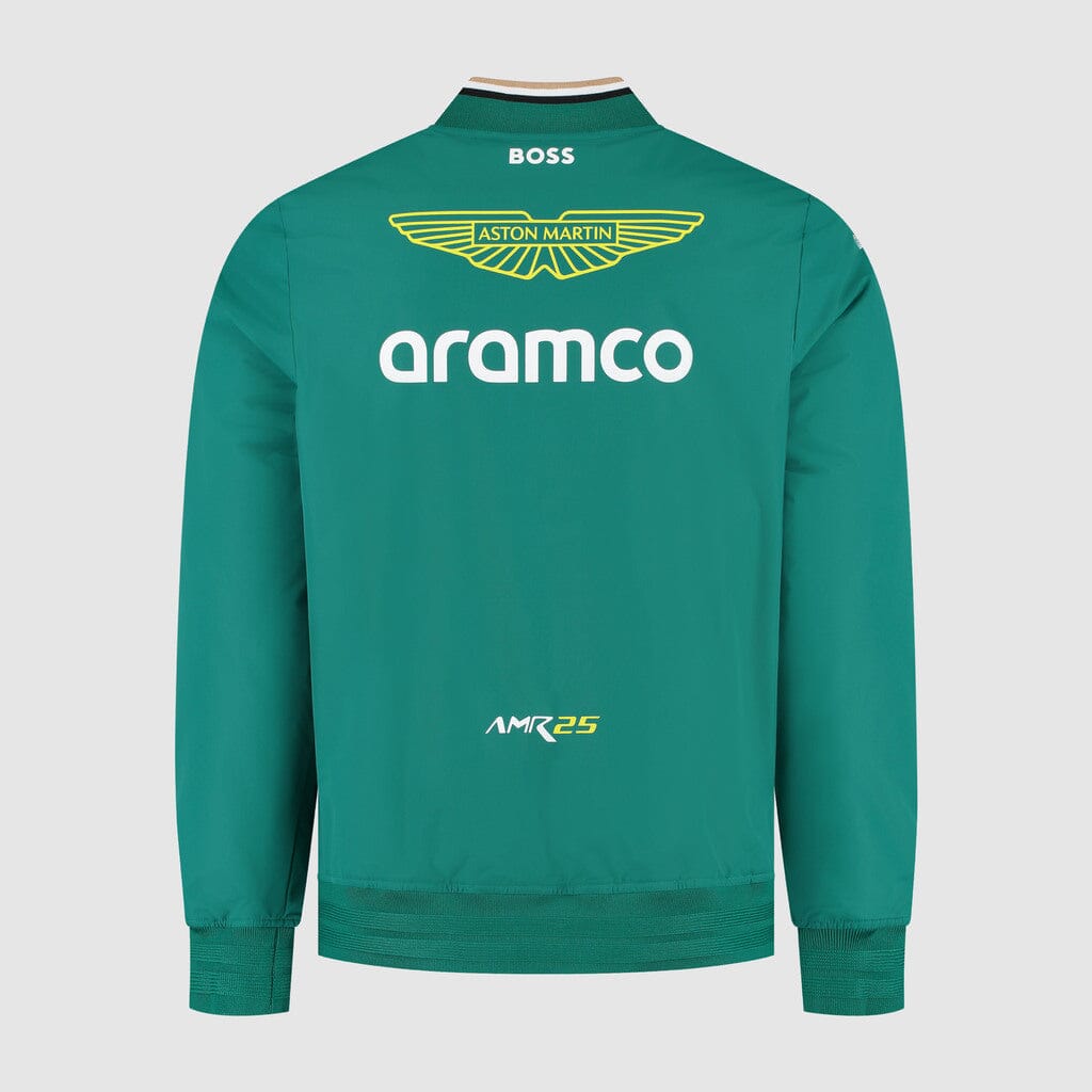 Aston Martin F1 2025 Team Bomber Jacket - Green