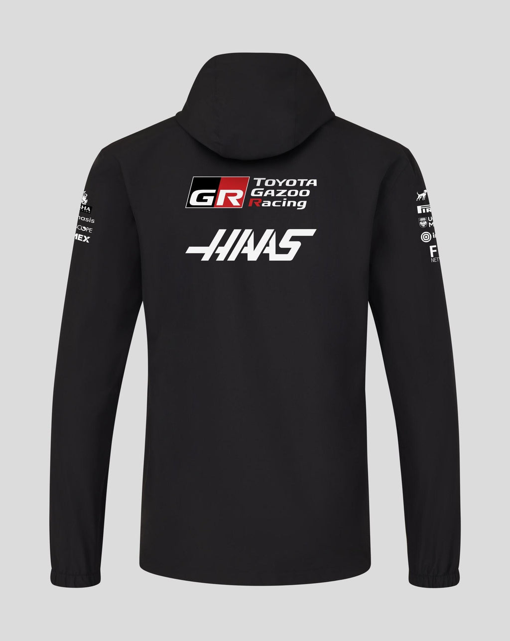Haas Racing F1 2026 Team Rain Jacket - Black