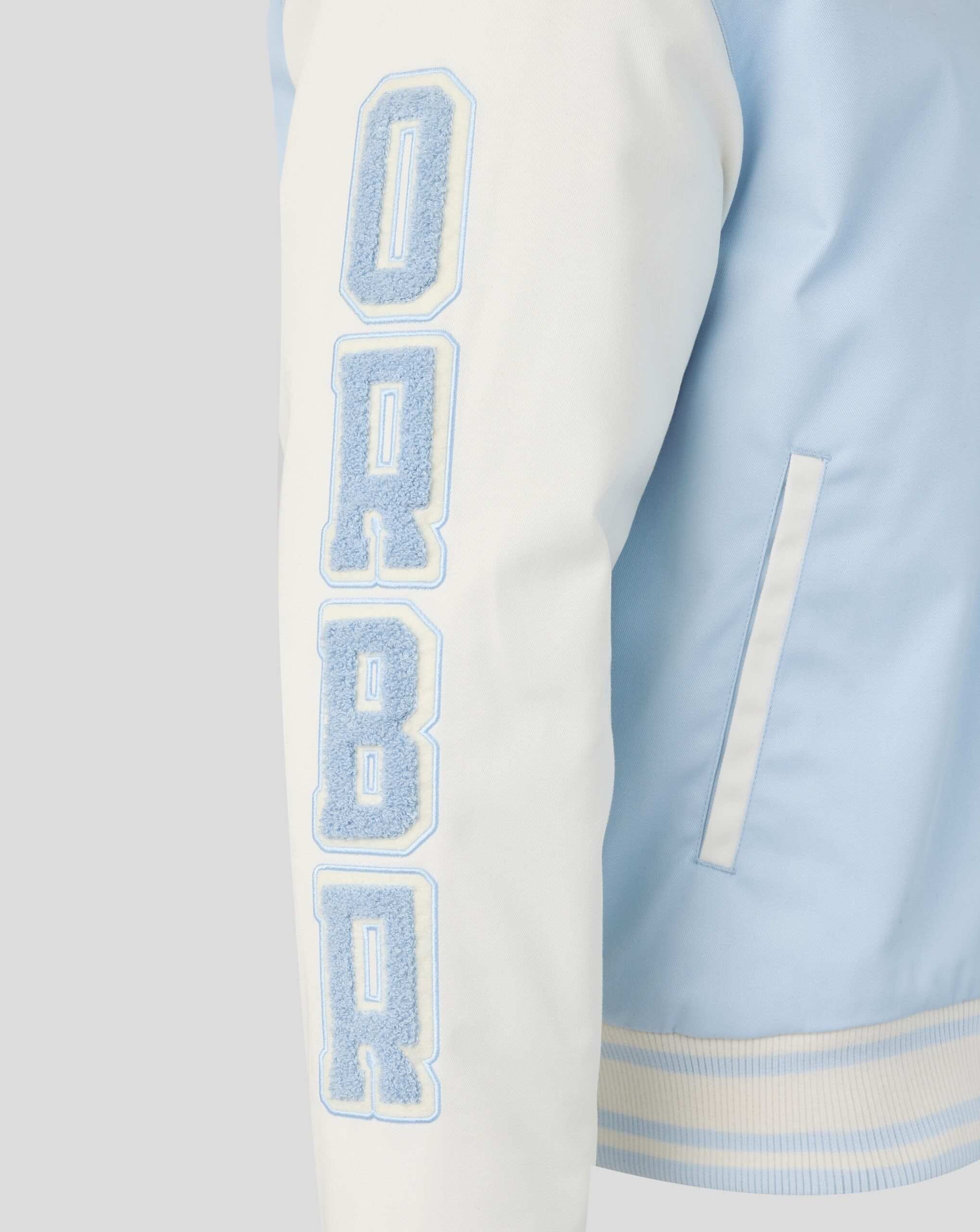 Red Bull Racing F1 Americana Varsity Jacket - Light Blue