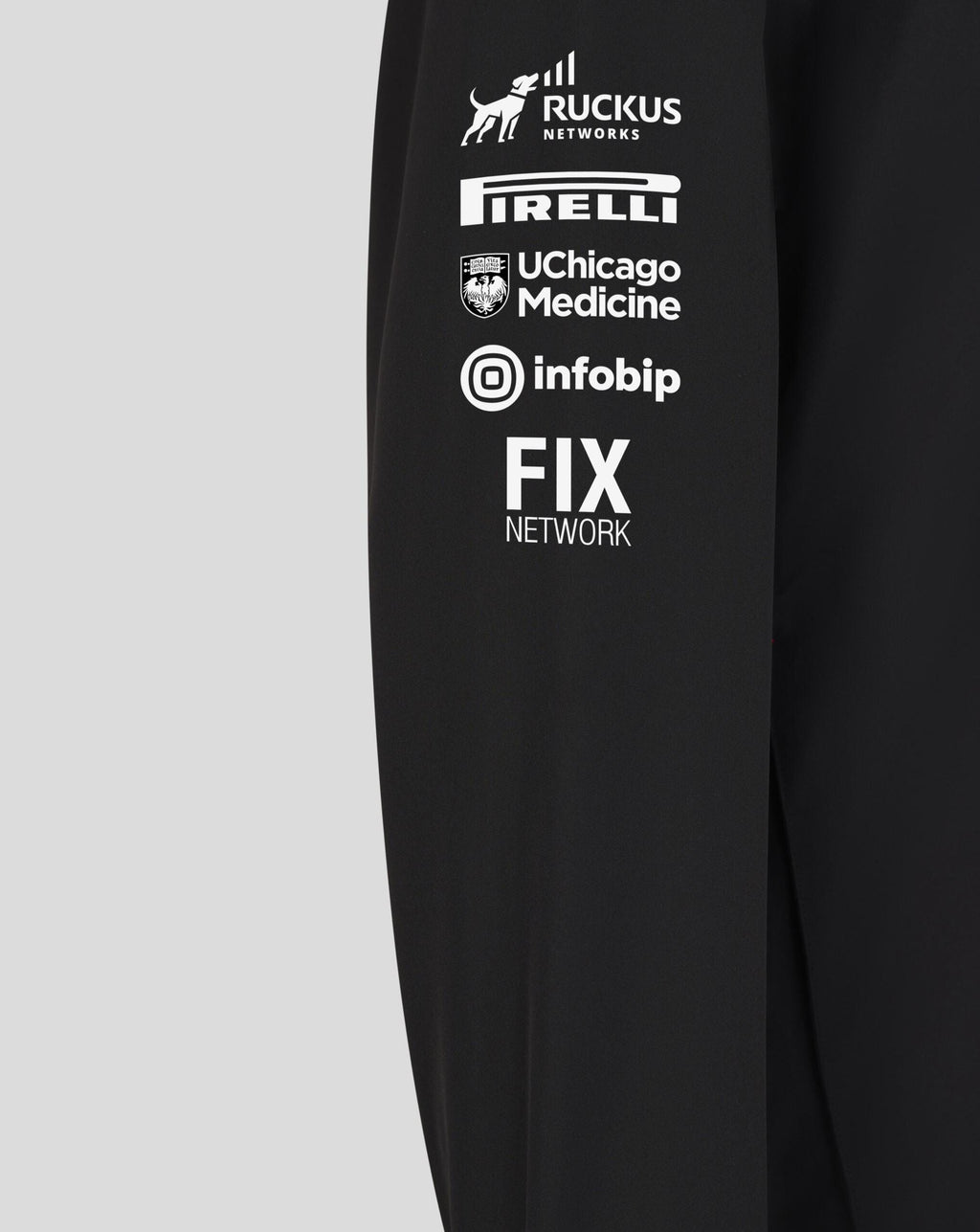 Haas Racing F1 2026 Team Rain Jacket - Black