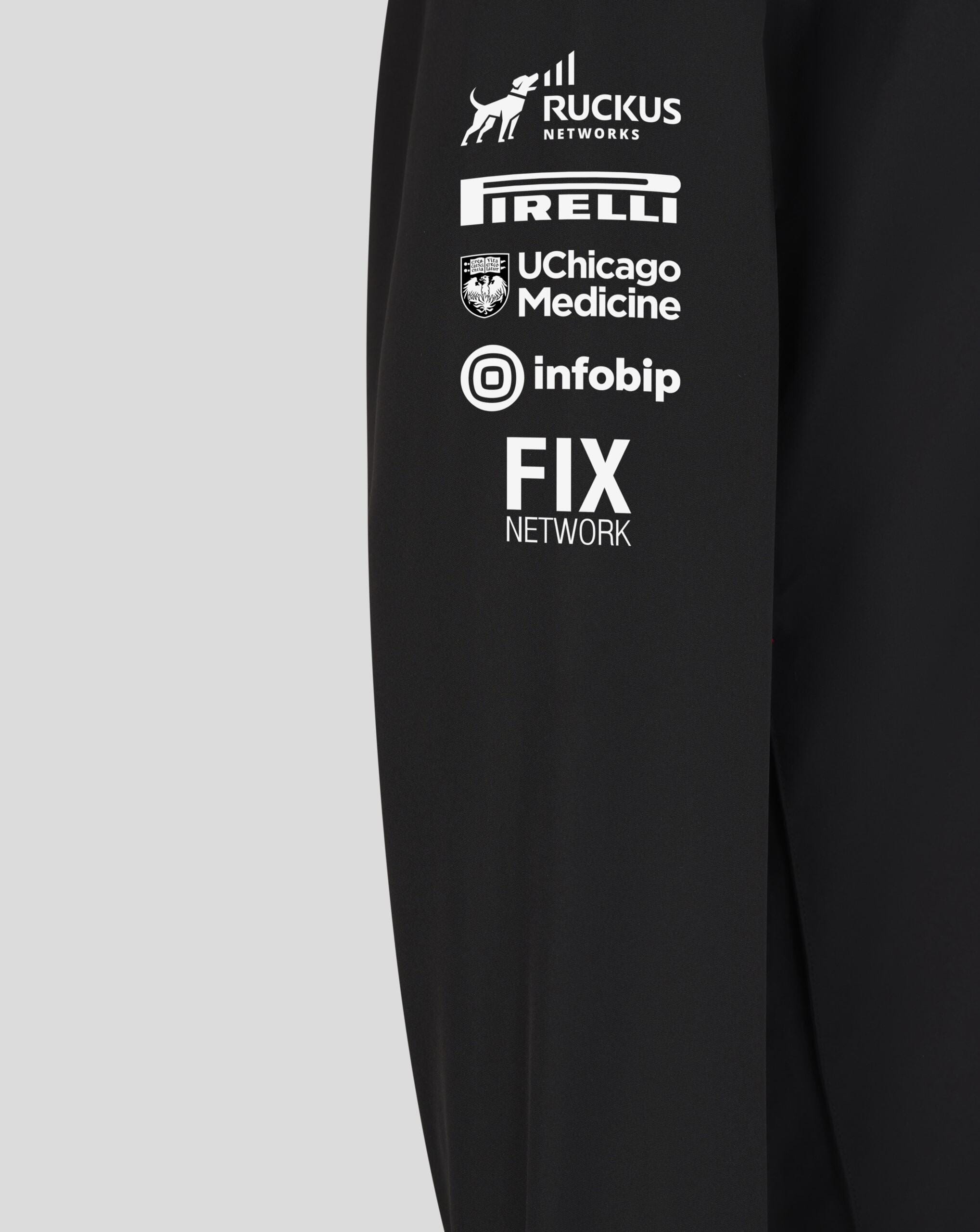 Haas Racing F1 2026 Team Rain Jacket - Black