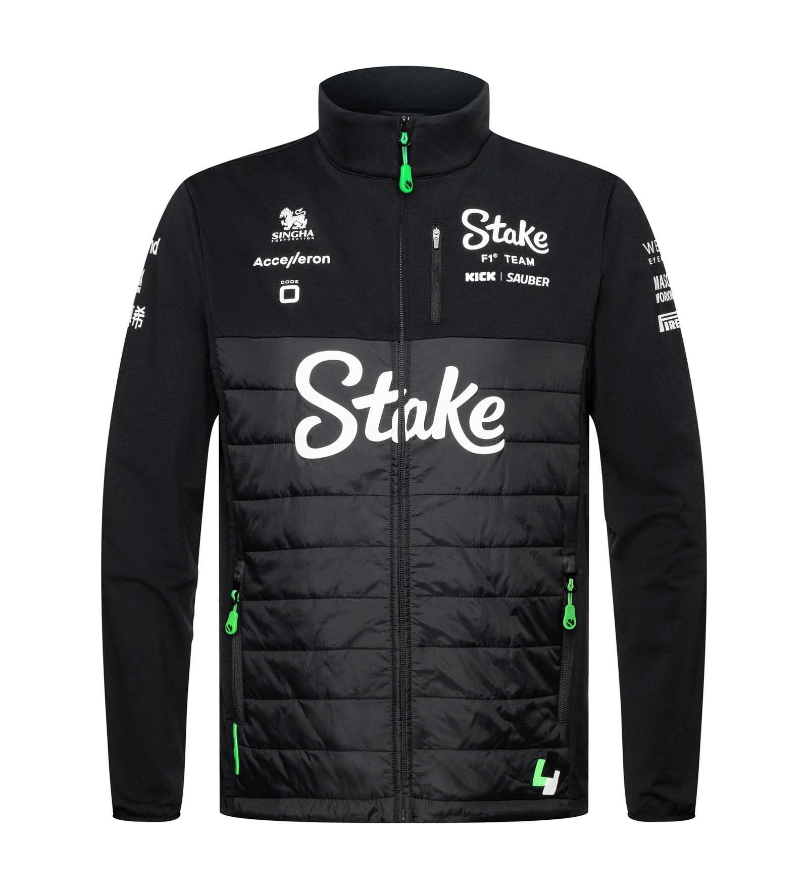 Stake F1 Kick Sauber Team Seasonal Jacket - Black