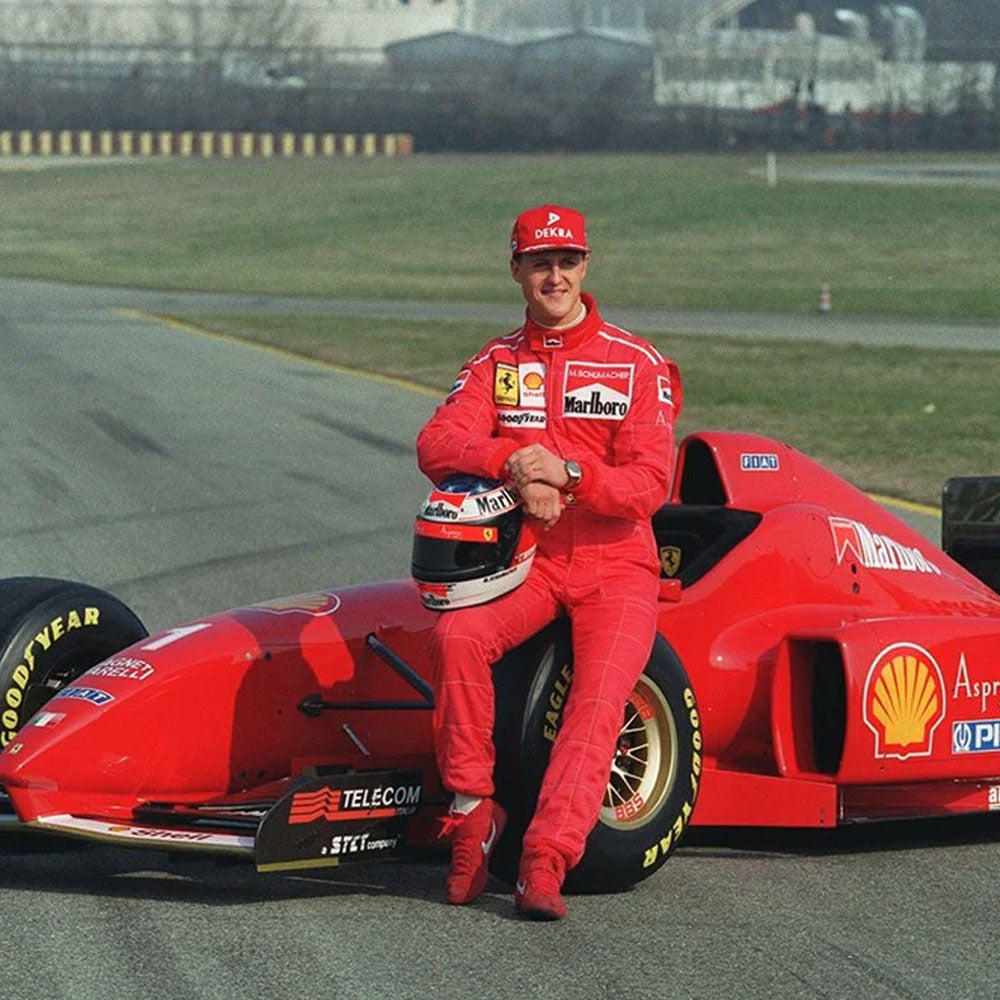 M. Schumacher Embroidered Patches Suit 1996 Endless Racewear