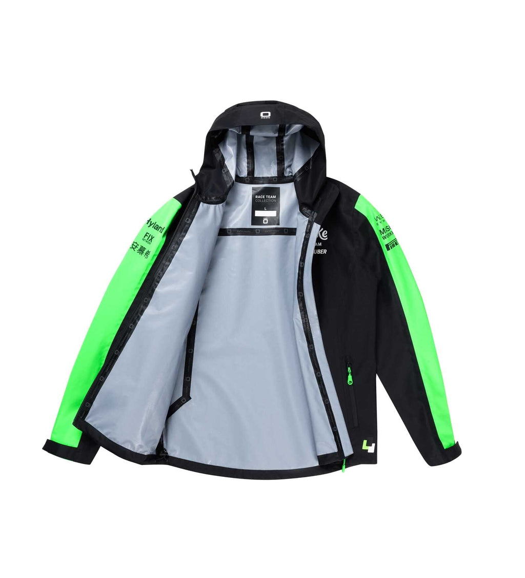 Stake F1 Kick Sauber Men's Team Rain Jacket - Black