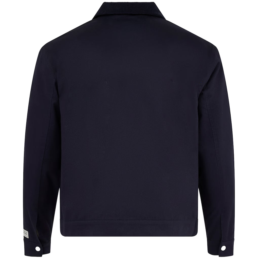 Red Bull Racing F1 Heritage Script Work Jacket - Navy