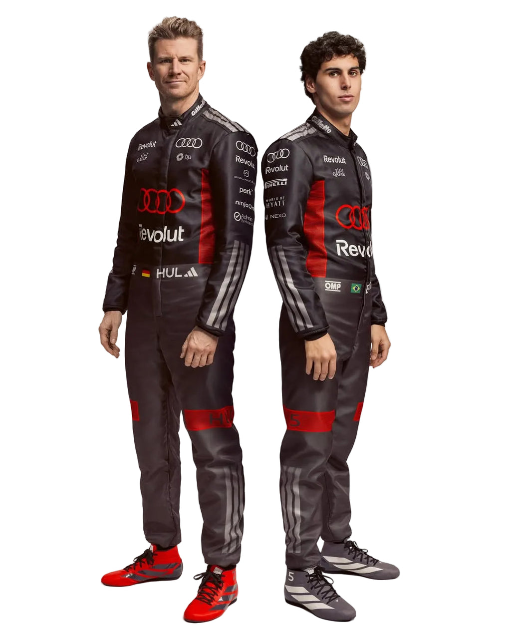 2026 Nico and Gabi Replica Racing Suit in Audi Colours Endless Racegear