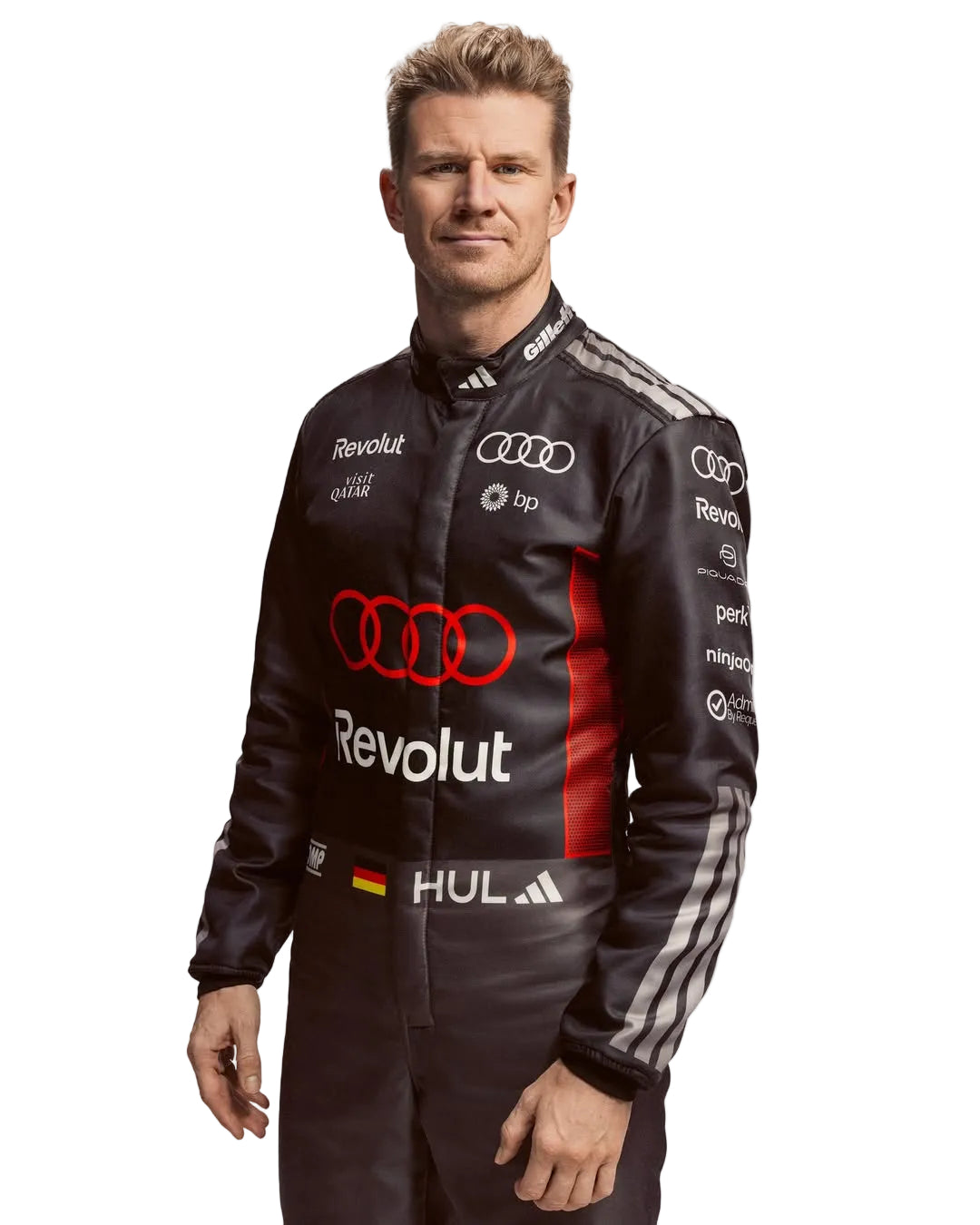 2026 Nico and Gabi Replica Racing Suit in Audi Colours Endless Racegear