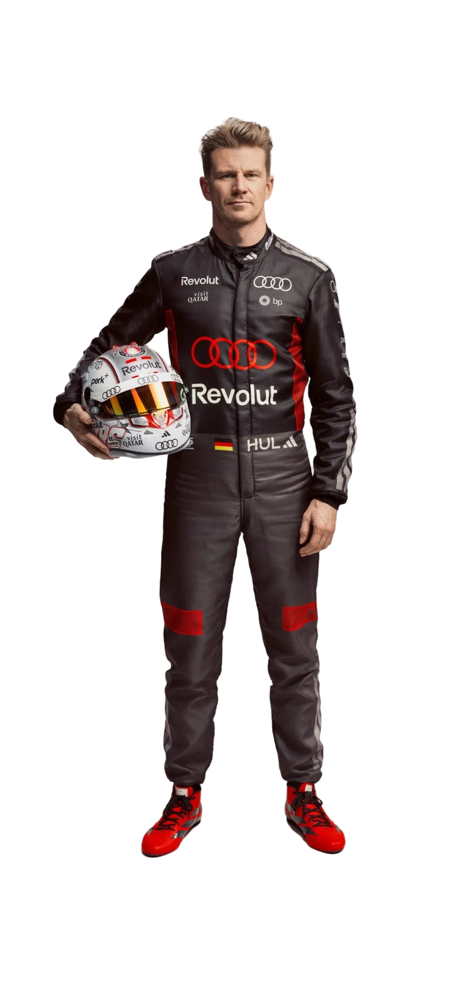 2026 Nico and Gabi Replica Racing Suit in Audi Colours Endless Racegear