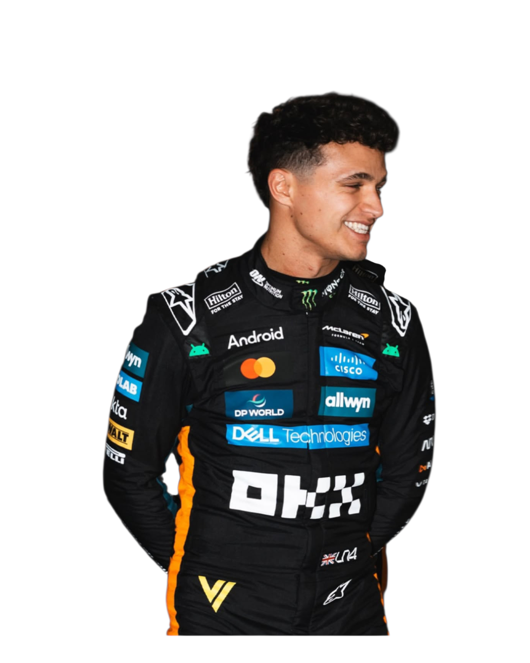 2025 McLaren Abu Dhabi F1 Racing Team Suit | Abu Dhabi GP Endless Racegear