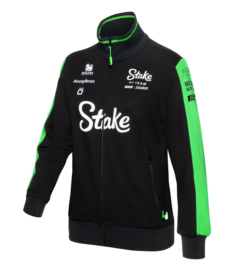 Stake F1 Kick Sauber Women's Team Full Zip Sweat Jacket - Black