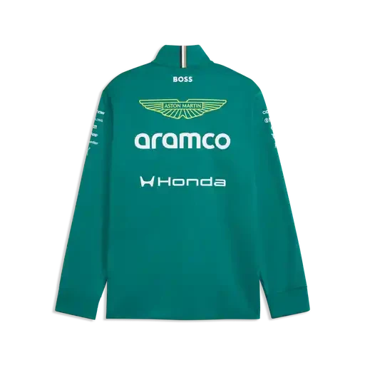 Aston Martin F1 2026 Team Softshell Jacket - Green Lux