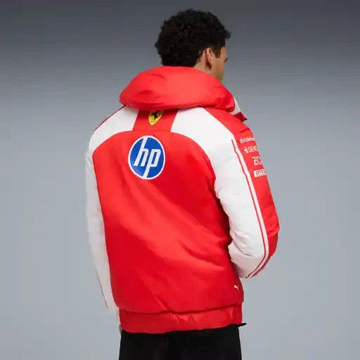 Scuderia Ferrari F1 2026 Team Reversible Jacket - Puma Red