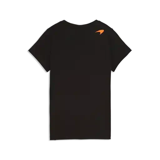 McLaren F1 Women's Core Essentials T-Shirt - Puma Black/White Glow Heather McLaren
