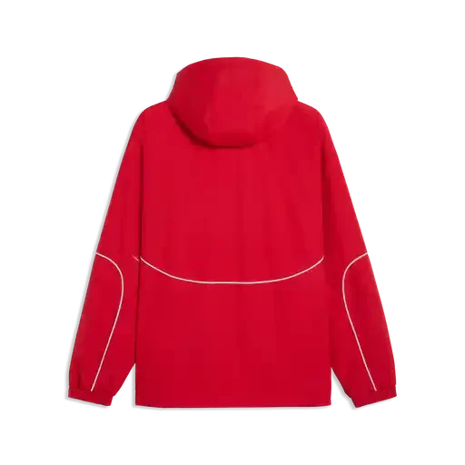 Scuderia Ferrari F1 Fanwear Rain Jacket - Rosso Corsa/Puma Black