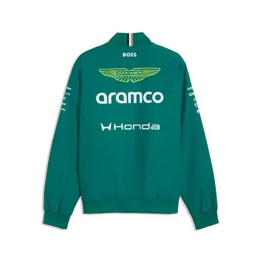 Aston Martin F1 2026 Team Bomber Jacket - Green Lux